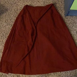 Vintage corduroy wrap skirt